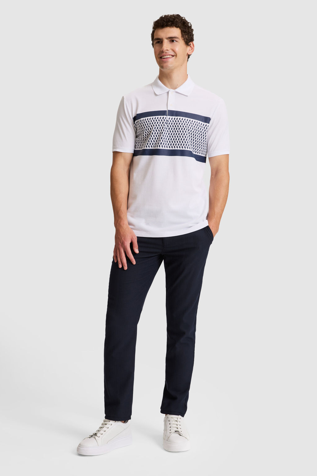 Erkek Beyaz Regular Fit Polo Yaka TiЕГrt - U.s. polo assn фото 4