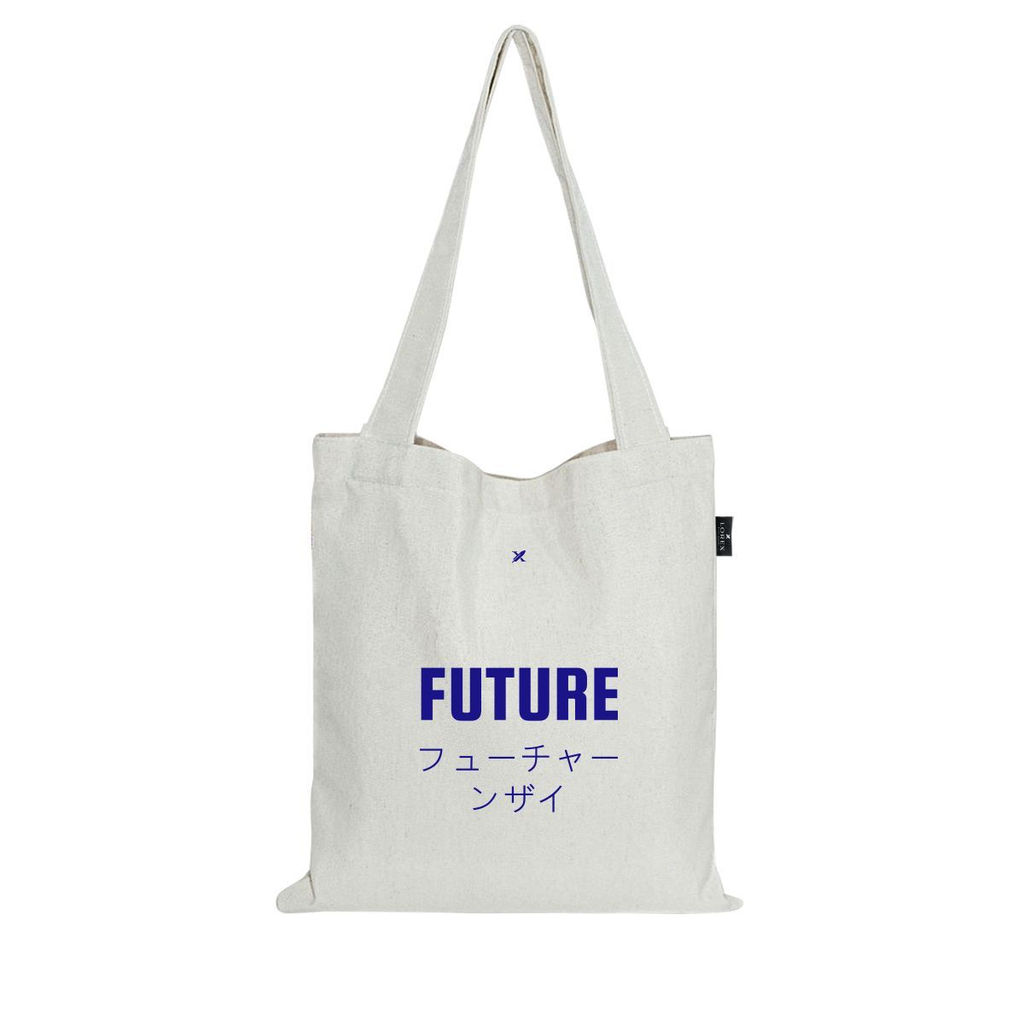 Шоппер LOREX COTTON FUTURE IS NOW 33х40 см белый, хлопок, универсальный