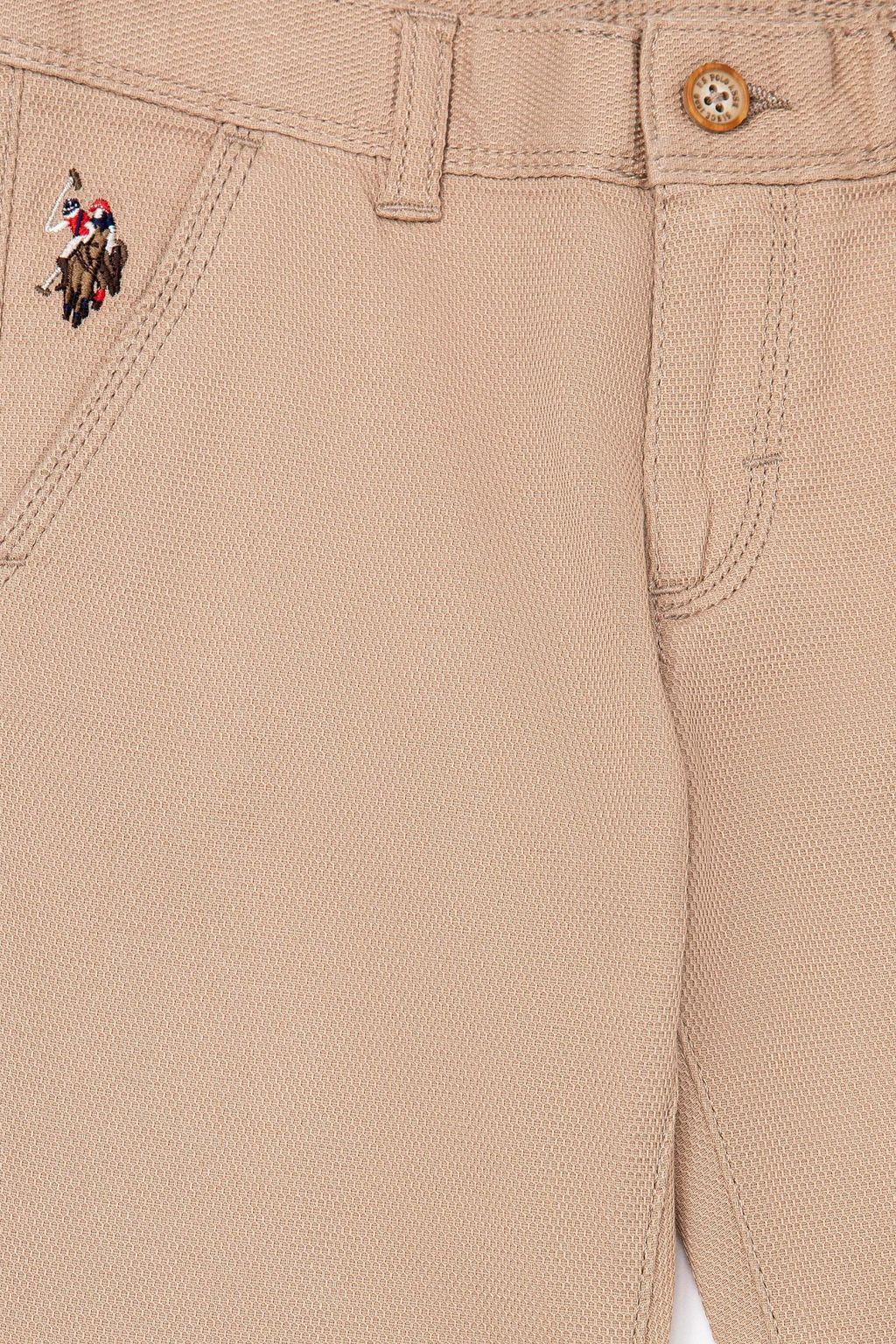 U. S. Polo Assn Брюки песочного цвета для мальчиков - U.s. polo assn фото 4