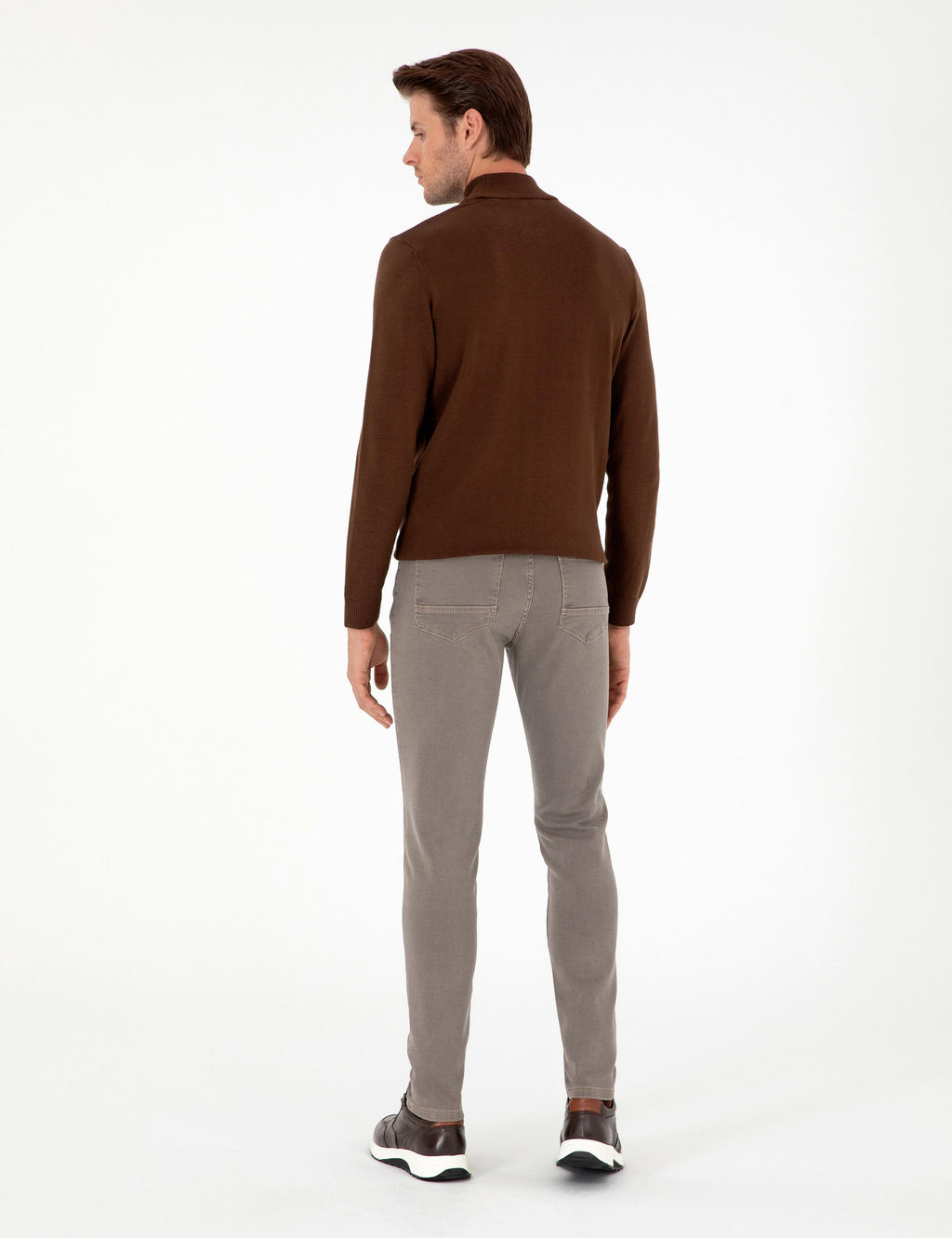 Bej Slim Fit Jean Pantolon - Pierre cardin фото 4