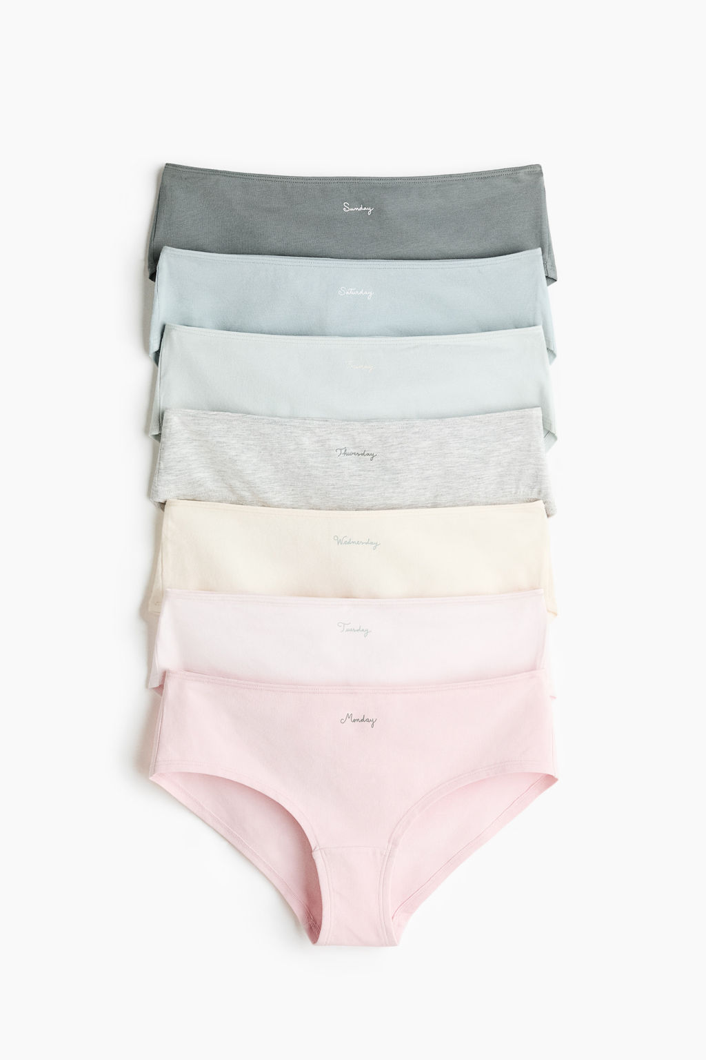 Pack de 7 bragas hipster - H&m фото 3