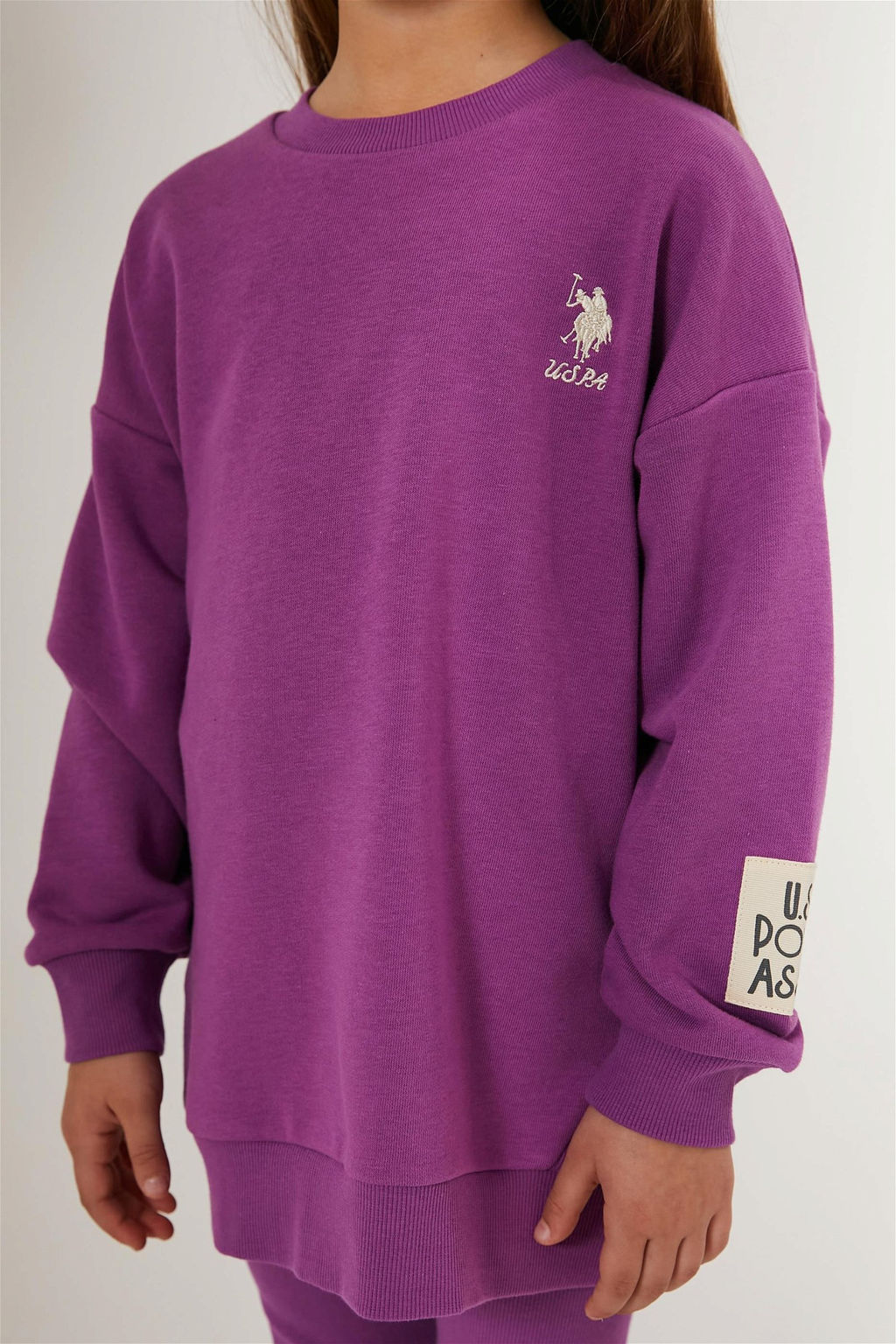 U. S. Polo Assn Фиолетовый пижамный комплект для девочки - U.s. polo assn фото 5