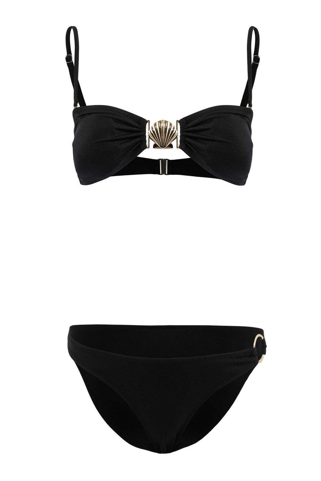 Soyut Desenli Aksesuarl? Straplez Bikini Tak?m? TBESS26BT00005 - Trendyolmilla фото 11