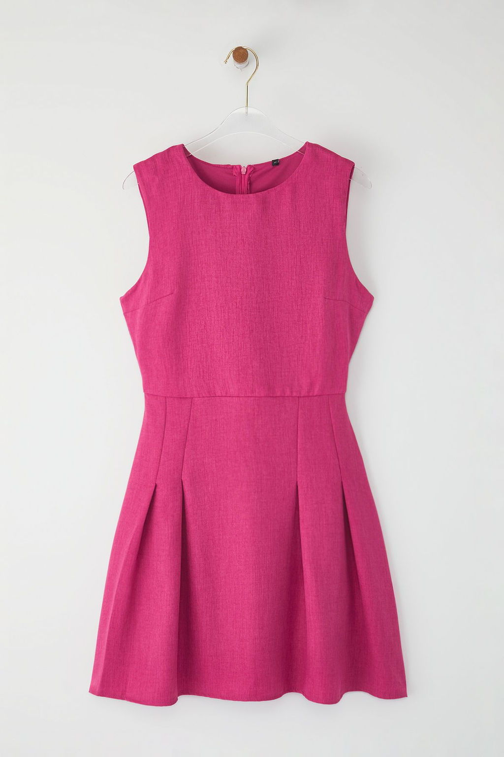 TRENDYOLMILLA Fusya Duz A Kesim Mini Dokuma Elbise TWOSS25EL00185  фото 5