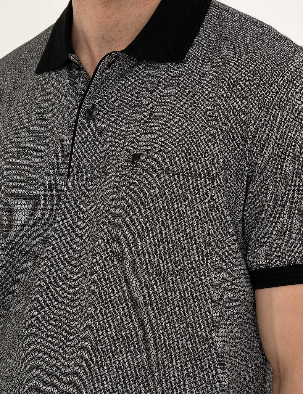 Siyah Regular Fit Ti__rt - Pierre cardin фото 7