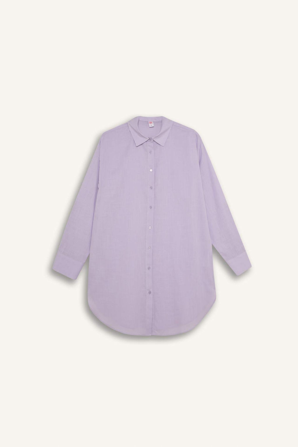 Fall in Love Regular Fit Pamuklu Plaj Gomlegi - Defacto фото 6