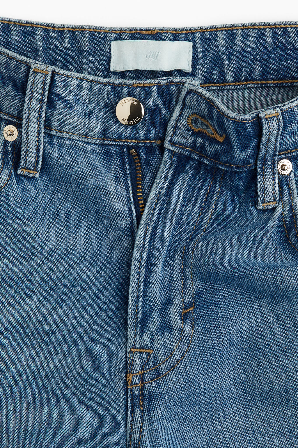 Feather Soft Wide Regular Jeans - H&m фото 10