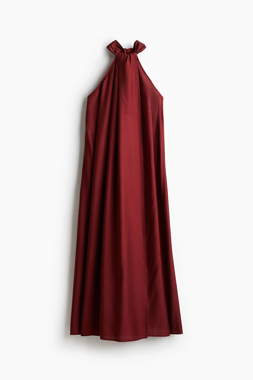 Maxivestido con escote halter