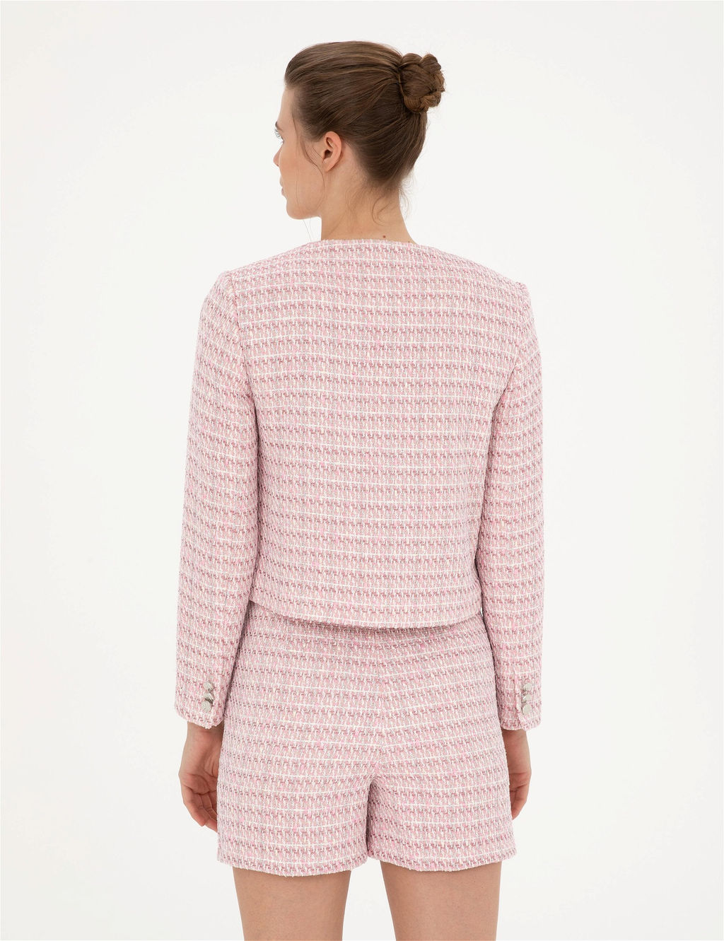 Pembe T_vit Crop Ceket - Pierre cardin фото 5