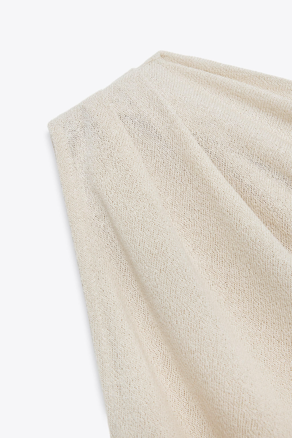 ASYMMETRIC CUT-OUT KNIT TOP - Zara фото 7