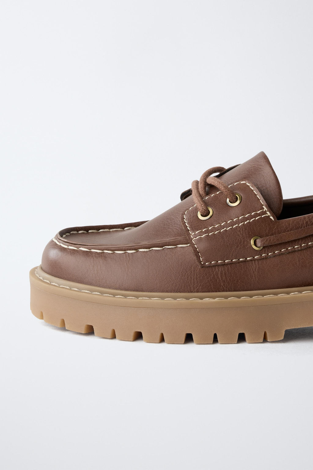 CLASSIC DECK SHOES - Zara фото 7