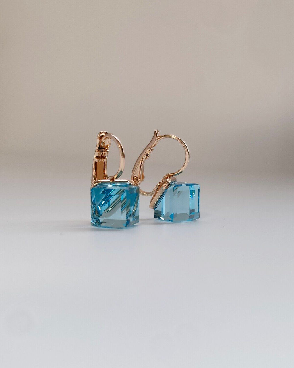 Серьги с кристаллами Swarovski