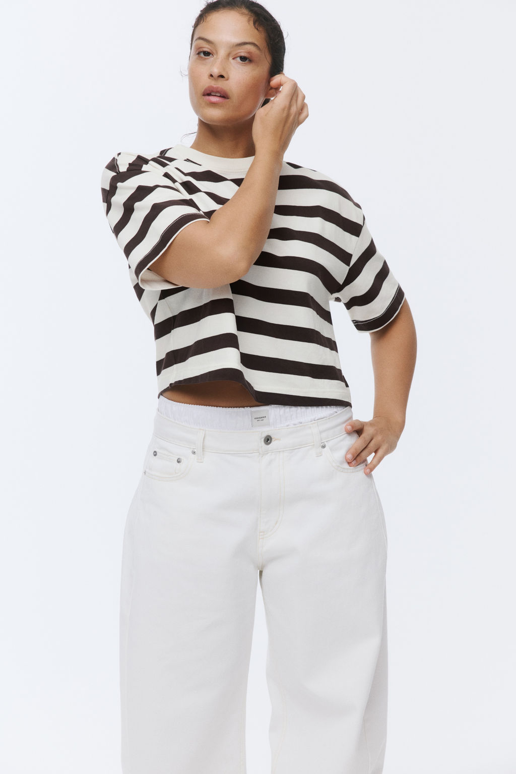 Camiseta boxy - H&m фото 8