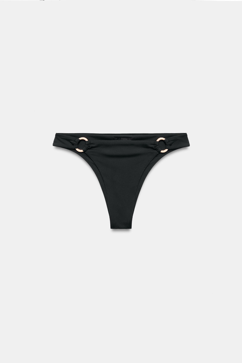 BRAGUITA BIKINI PIEZAS MET?LICAS / Negro - Zara фото 6