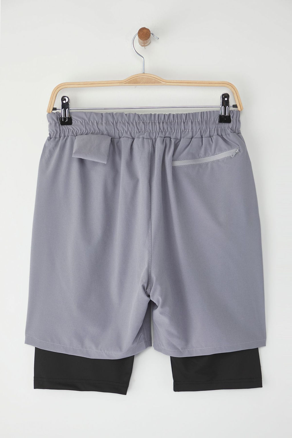 TRENDYOL MAN Siyah Running H?zl? Kuruma Micropoly Antrenman Fitness Taytl? Outdoor Sort TMNSS25SR00060 - Trendyolmilla фото 18