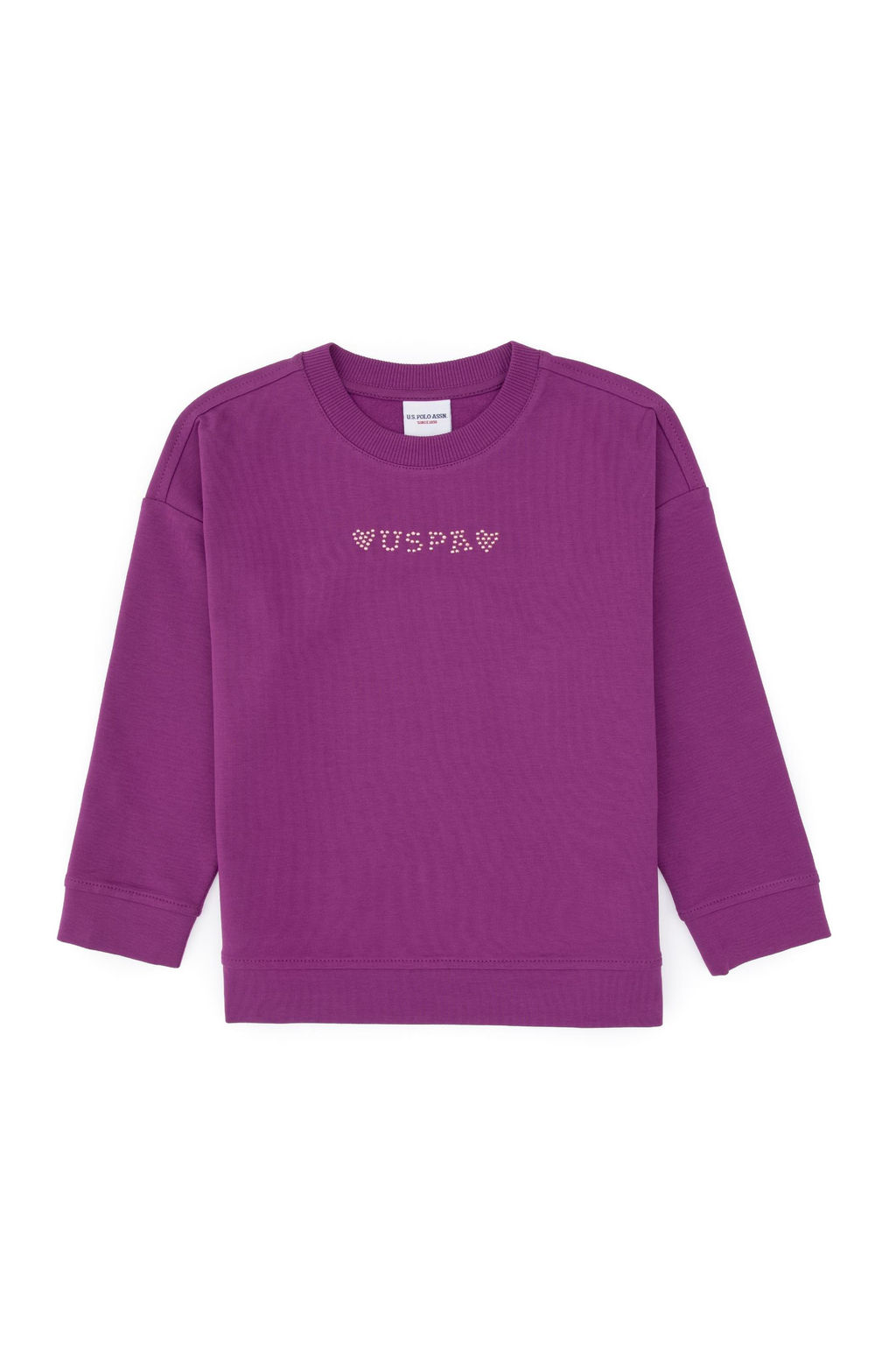 K_z _ocuk Menek_e Bisiklet Yaka Sweatshirt Sepette S_rpriz _ndirim
