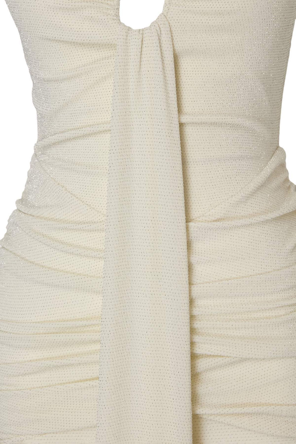 Ekru Par?lt?l? Simli Orme Astarl? Maxi Abiye & Mezuniyet Elbisesi TPRSS26AE00153 - Trendyolmilla фото 3
