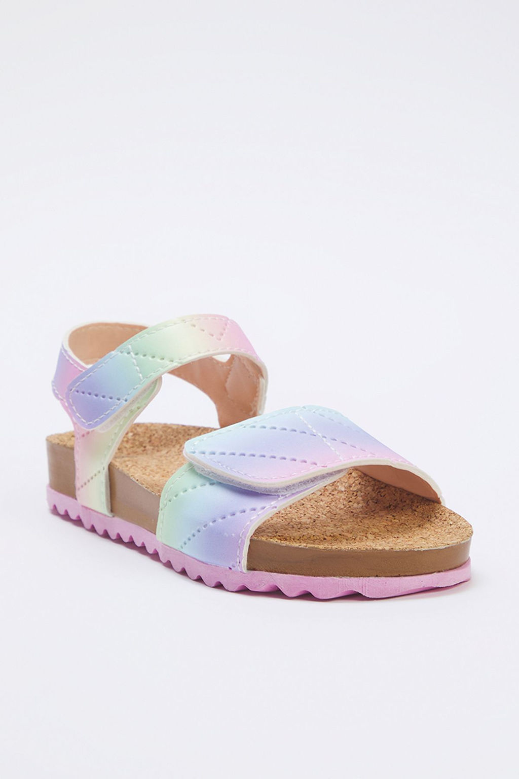 Trendyol Shoes Pembe C?rt Bantl? Kucuk K?z Cocuk Kids Sandalet TAKSS25SD00024 - Trendyolmilla фото 3