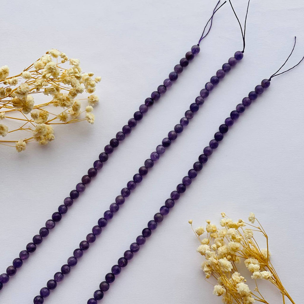 Бусины для украшений из Аметиста