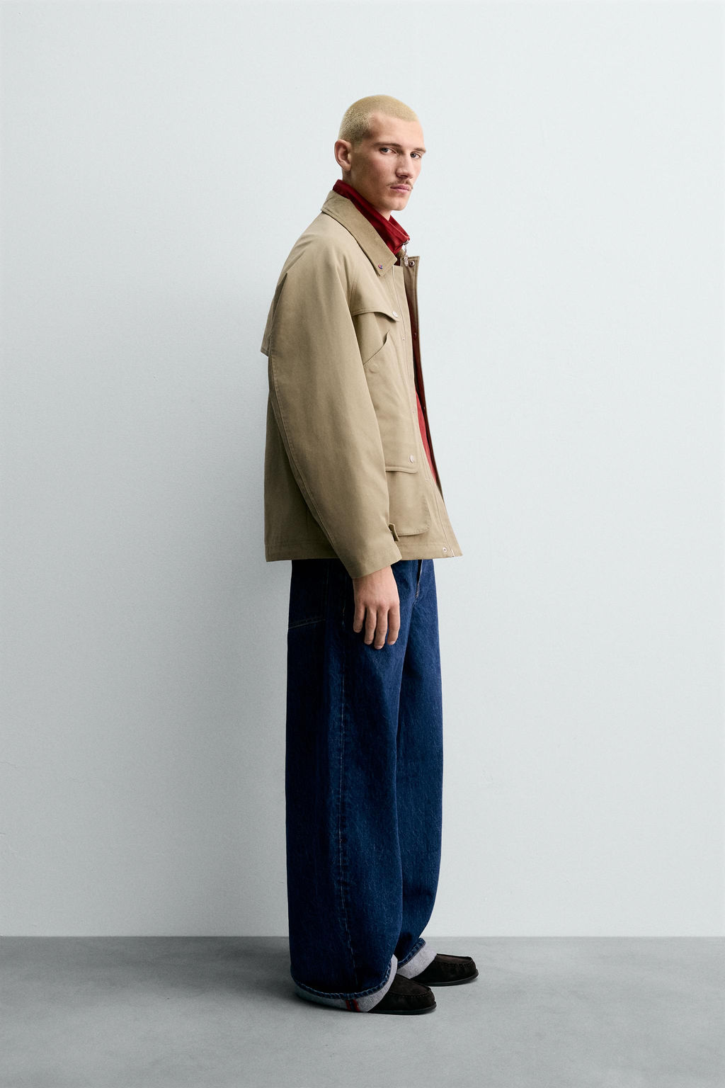 CHAMPION ® X ZARA POCKET TRENCH COAT  фото 4