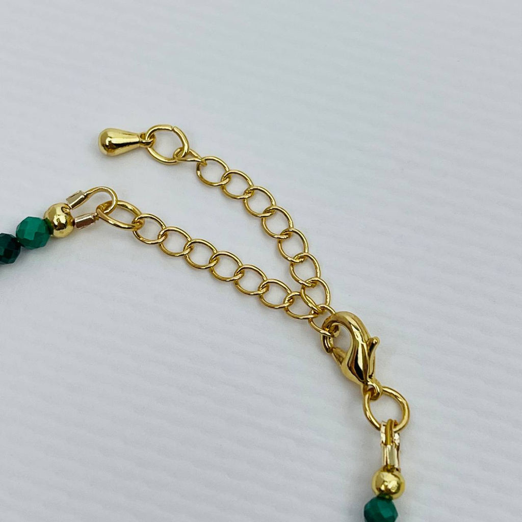 Браслет из Малахита 18,5 см +