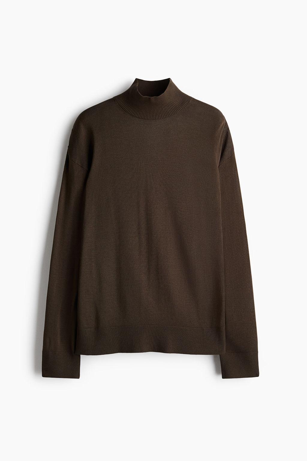 Jersey de punto fino con cuello perkins - H&m фото 4
