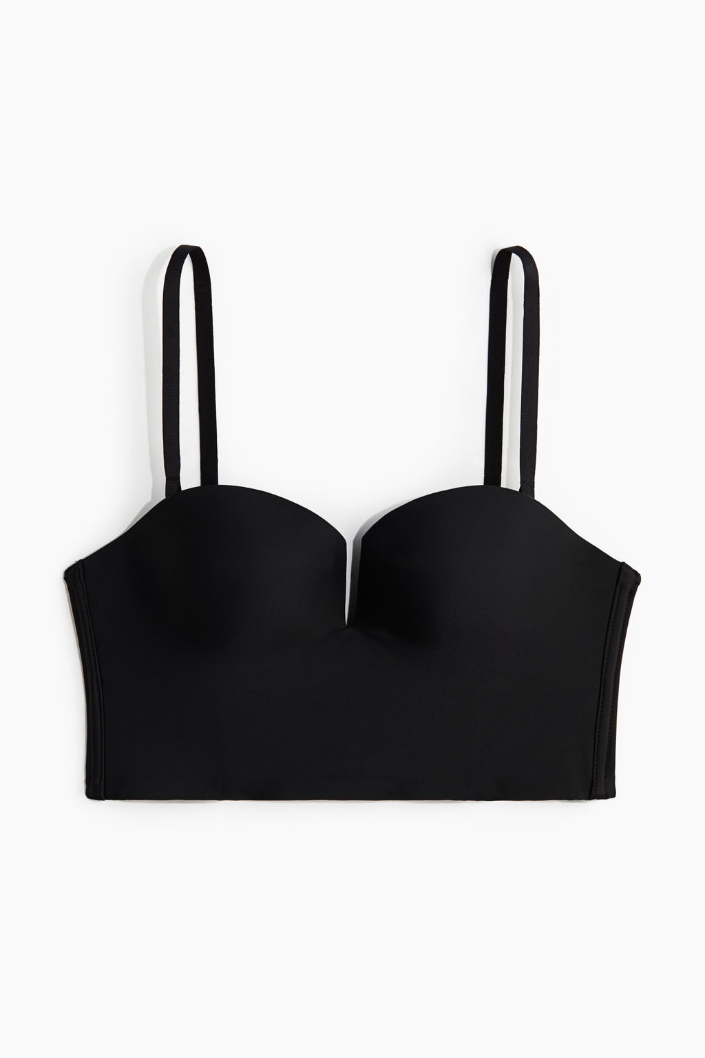 Bustier de microfibra con copas acolchadas - H&m фото 2