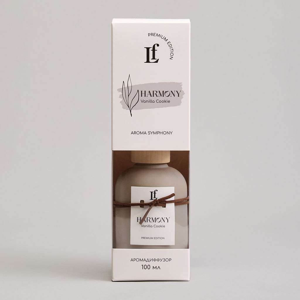 ДИФФУЗОР АРОМАТИЧЕСКИЙ HARMONY VANILLA COOKIE 100 МЛ - Lefard фото 3