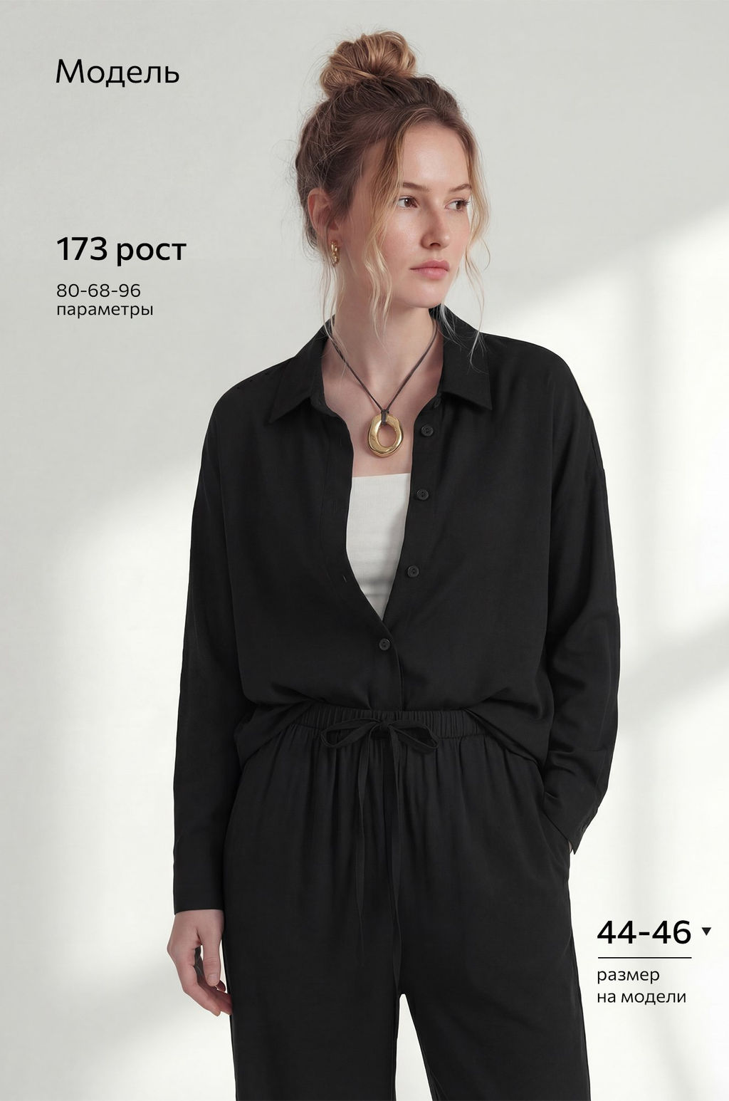 Женская льняная рубашка Happyfox - Happy fox фото 46