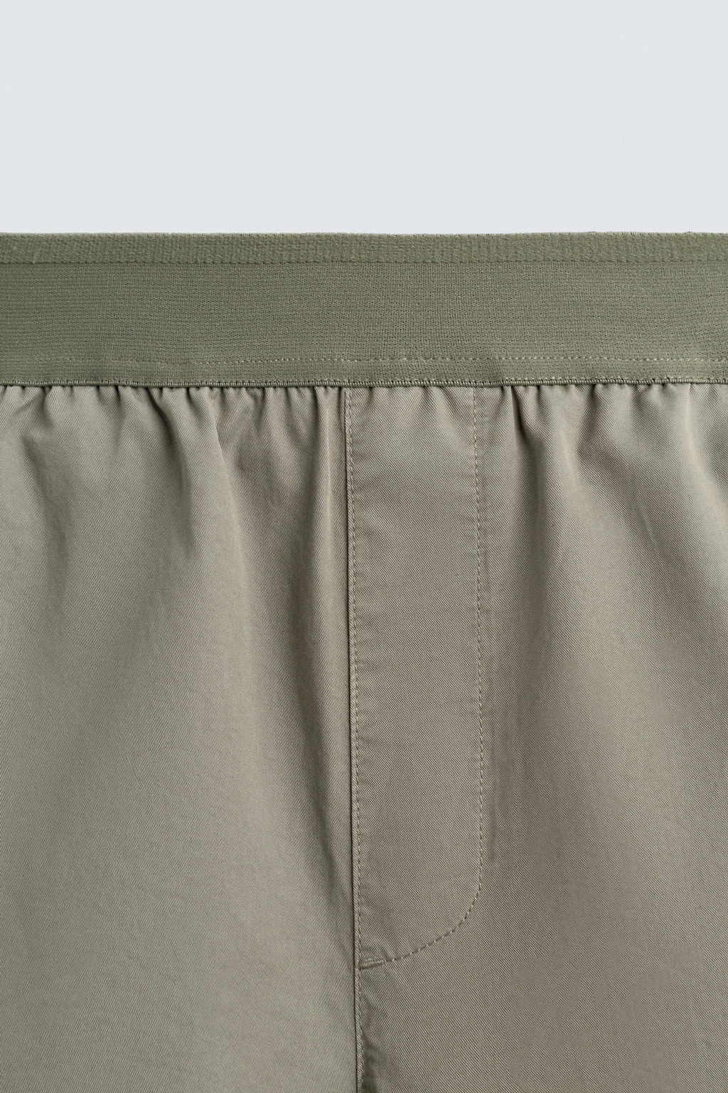 PANTAL?N PARACHUTE RELAXED FIT / Khaki claro - Zara фото 9