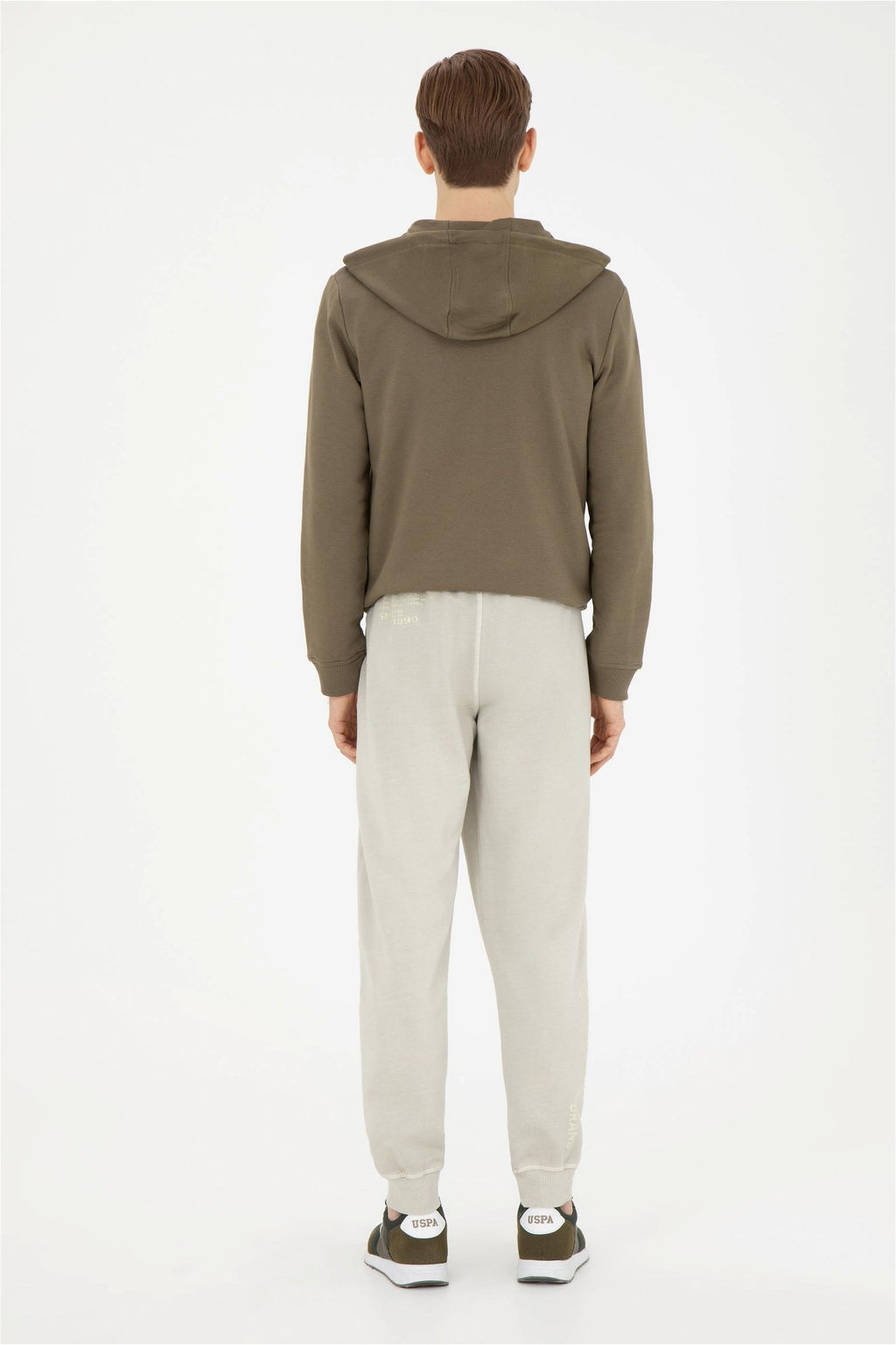 Мужские бежевые спортивные штаны - U.s. polo assn фото 4