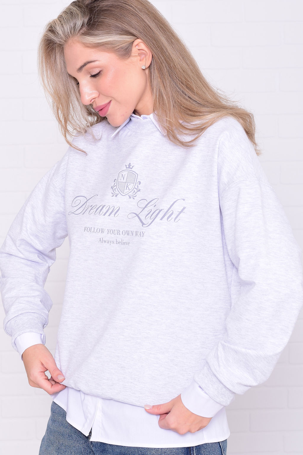 Свитшот женский 6-221 из футера двунитки - Новое кимоно фото 28