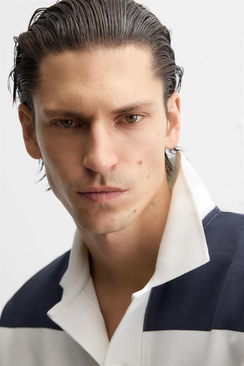 STRIPED POLO SHIRT - Zara фото 6