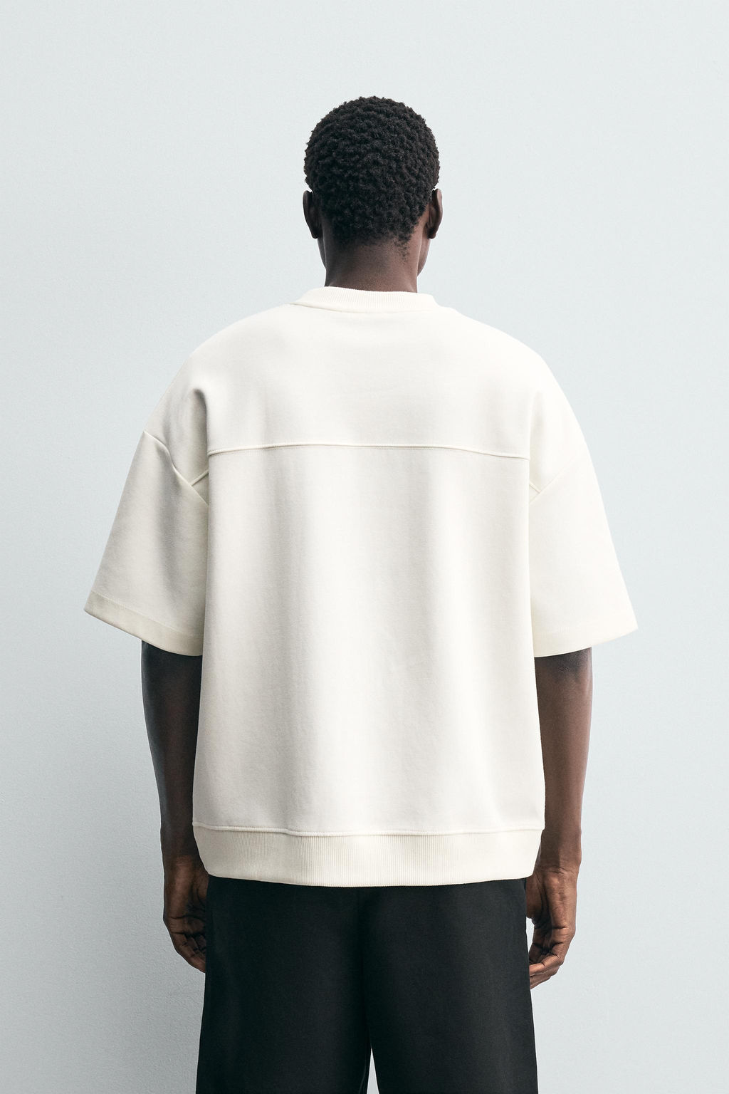 INTERLOCK TECHNICAL LABEL SWEATSHIRT - Zara фото 3