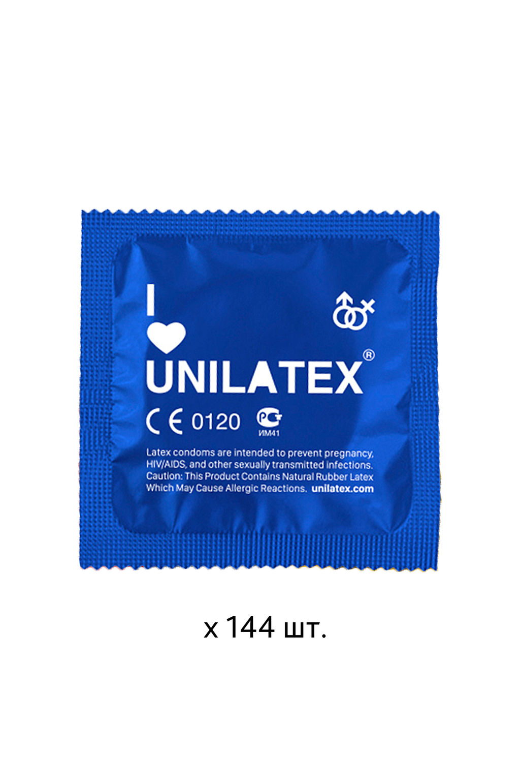 Презервативы Unilatex, multifrutis, 19 см, 5,4 см, 144 шт.