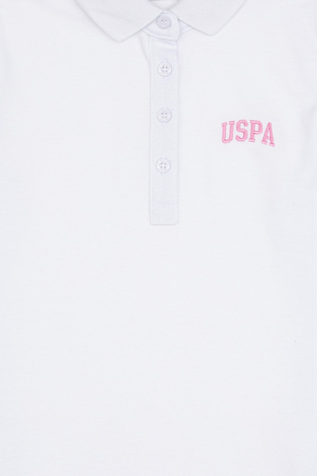 K_z _ocuk Beyaz Polo Yaka Ti__rt - U.s. polo assn фото 4