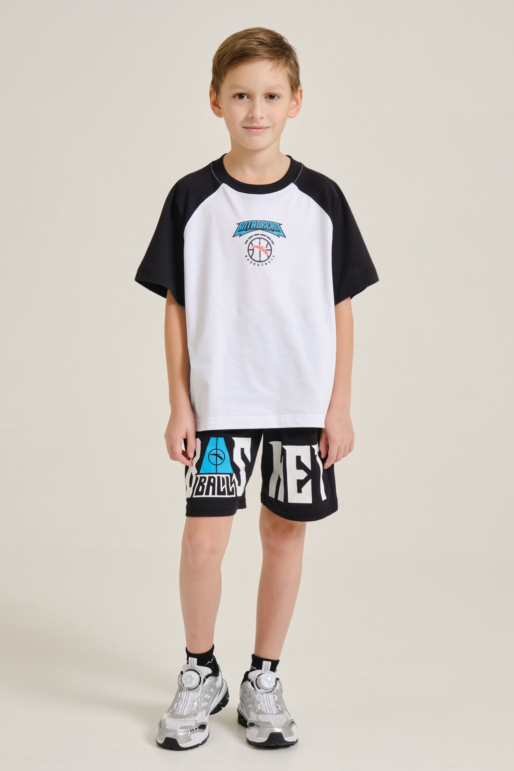 Футболка Белый/Черный