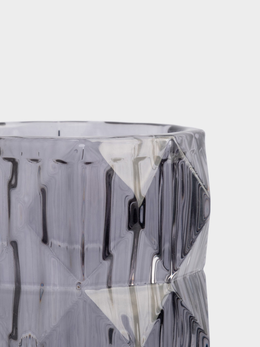 Ваза для цветов, 23 см, стекло, серая, Сanto - Anna lafarg фото 10