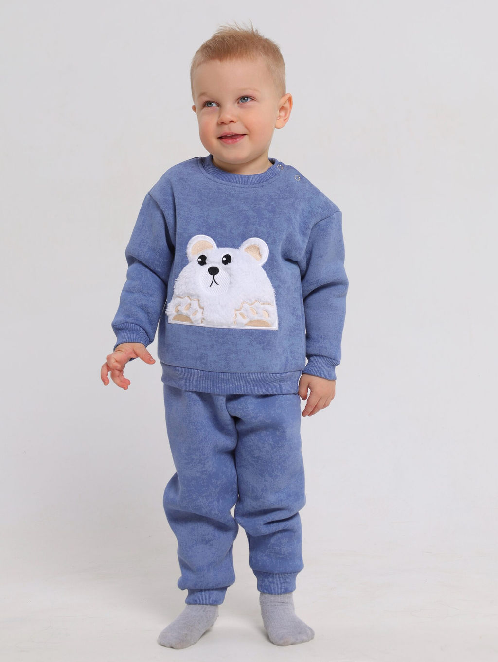 Костюм для мальчика с начесом Футер