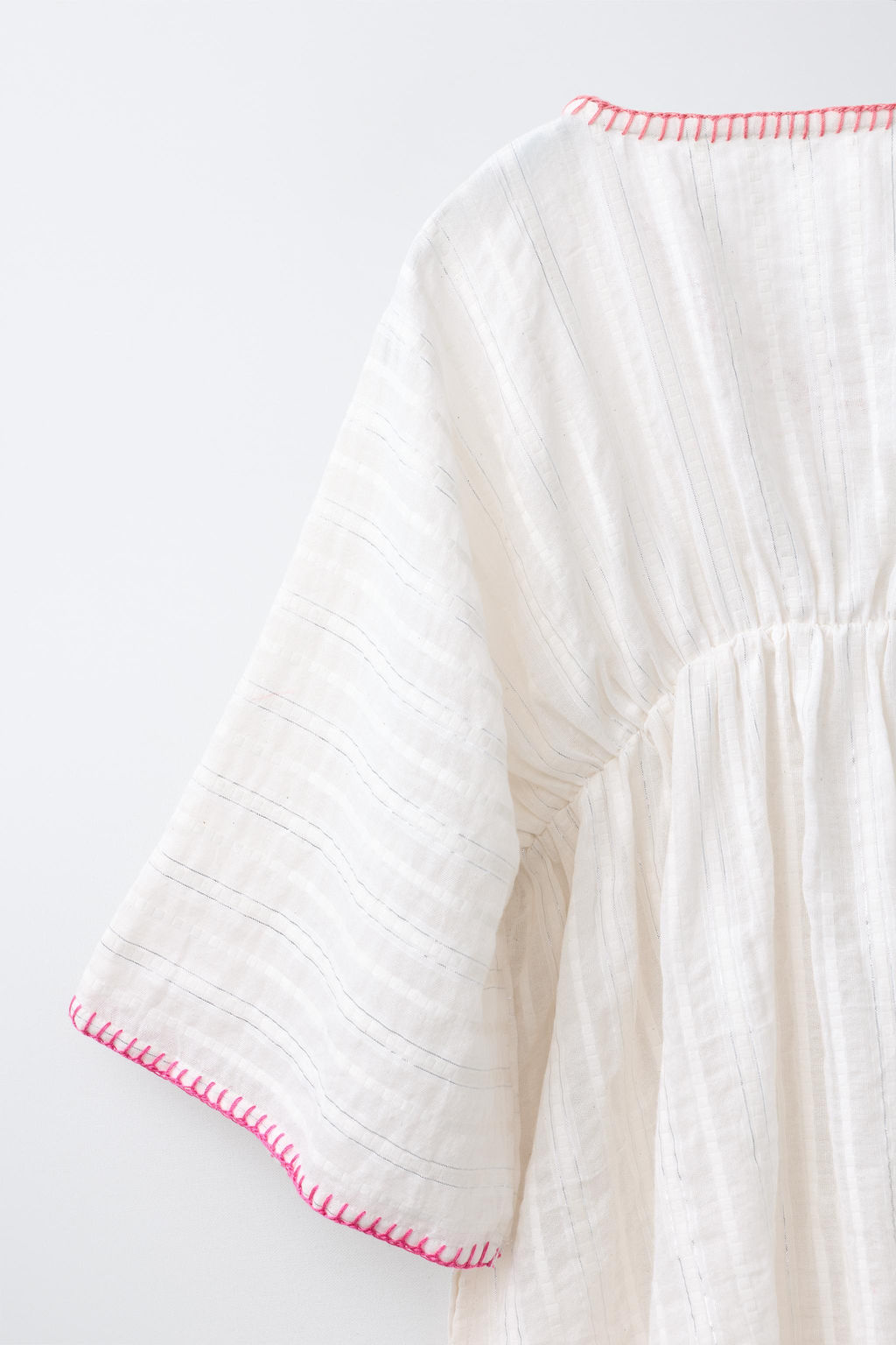 KAFT?N BRILLOS CONTRASTE / Crudo