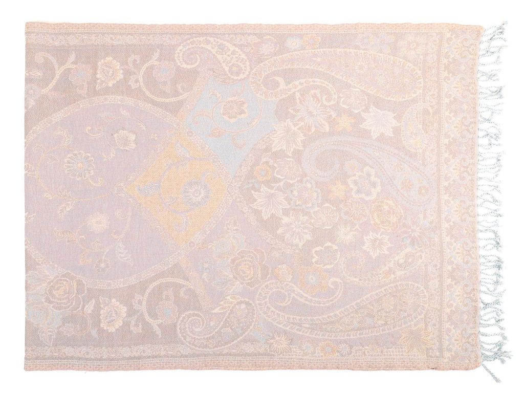 Палантин (шерсть вареная) в ассортименте № Тк731/7 - Ганг фото 2