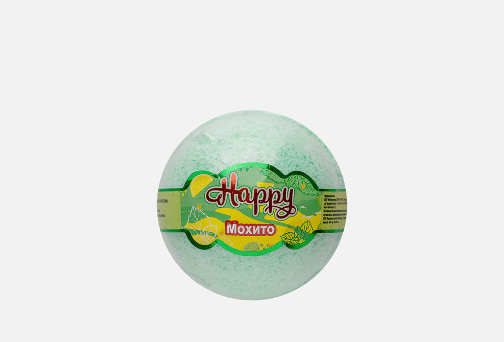 Бурлящий шар д/ванн 120гр "SOHappy" Мохито лайм