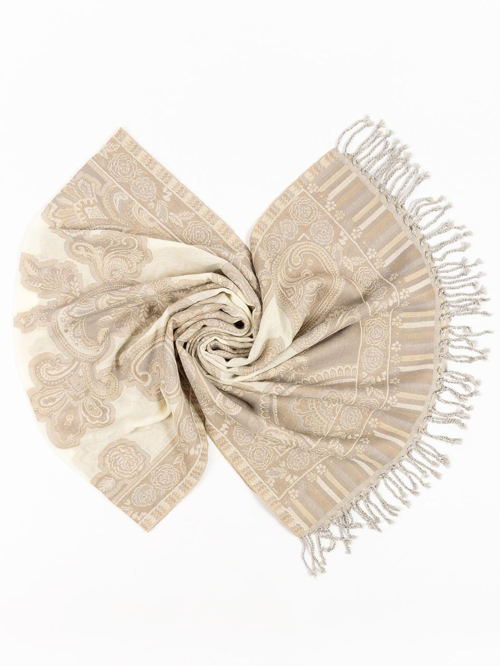 Палантин (шерсть100%) № Тк700/94 - Ганг фото 2