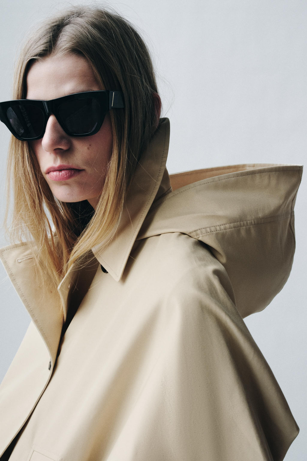 SHORT WATER-REPELLENT TRENCH COAT ZW COLLECTION - Zara фото 3