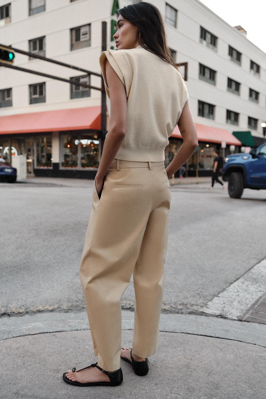 PANTAL?N CHINO RECTO / Arena - Zara фото 4