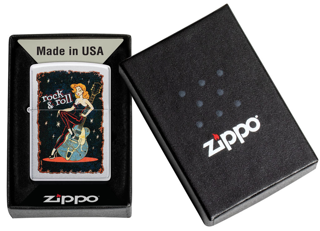 Зажигалка ZIPPO Красотка | Cool Chick 48930  фото 6