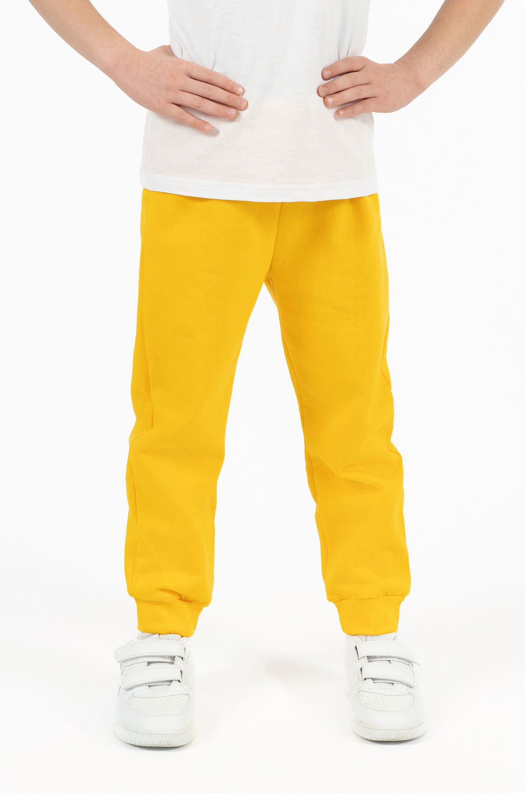 Брюки детские желтые