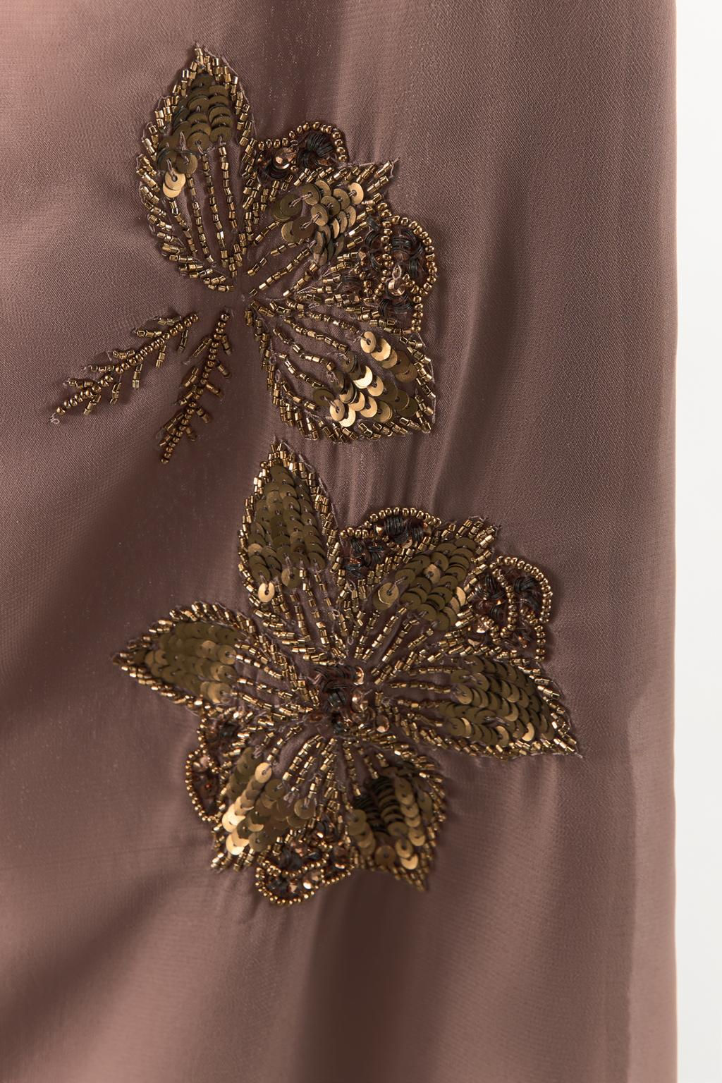 CUT-OUT DRESS WITH BEADS - Zara фото 8