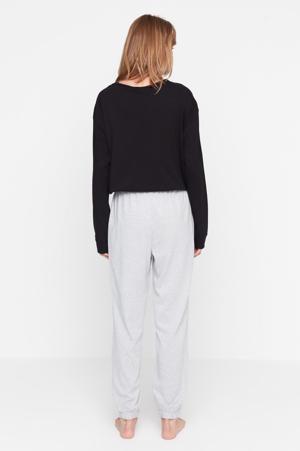 Cok Renkli Pamuklu Sloganl? Orme Pijama Tak?m? THMAW21PT0826