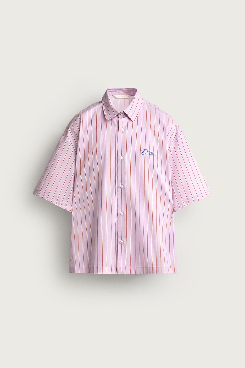 CAMISA BOXY FIT GR?FICOS ESTAMPADOS / Violeta - Zara фото 7